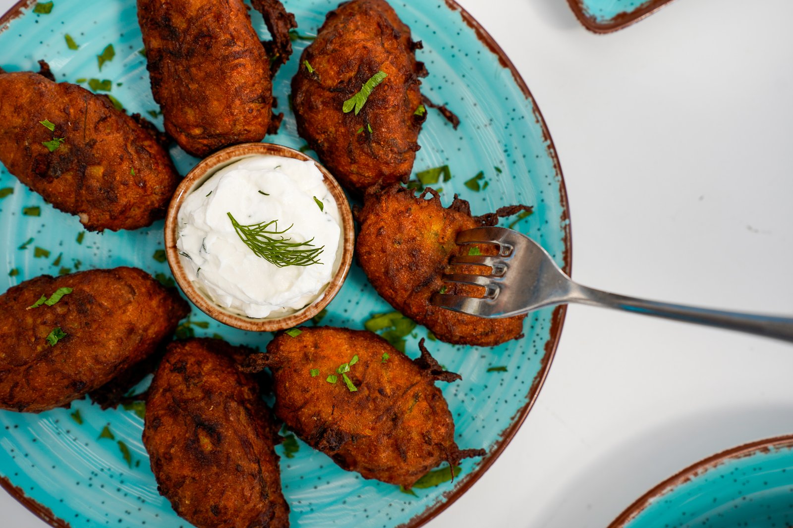 Akrogiali freshly cooked warm appetizer